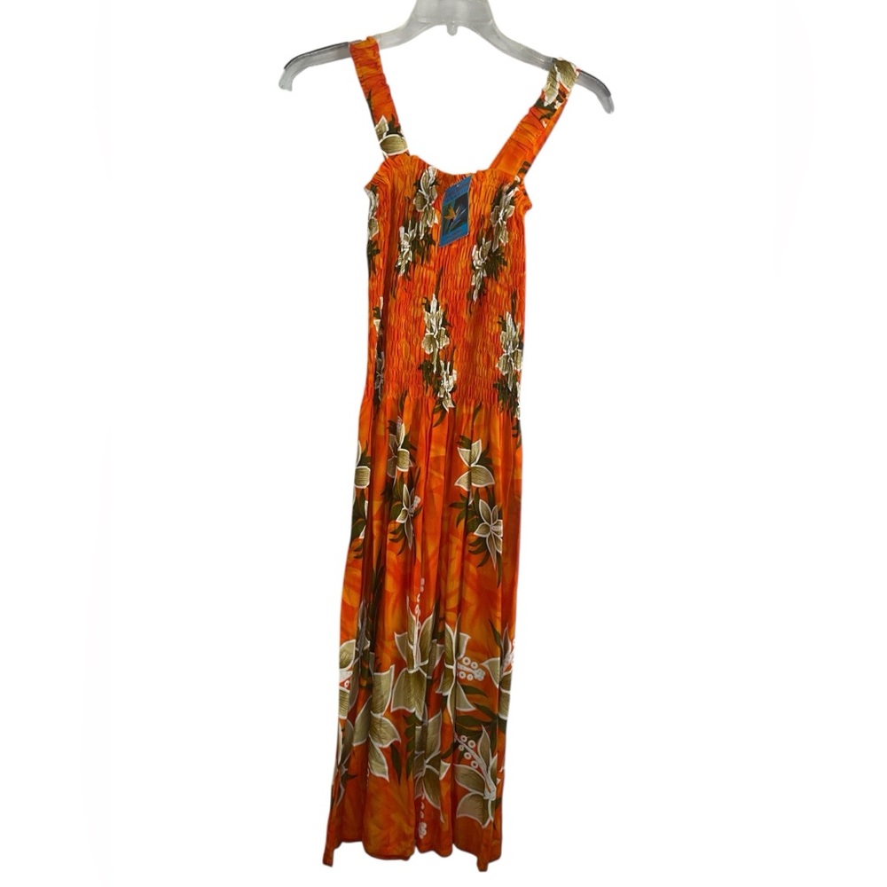 NWT- Unity Trading Hawaii tropical dress. Size One Size - see measurements below - Picture 5 of 9